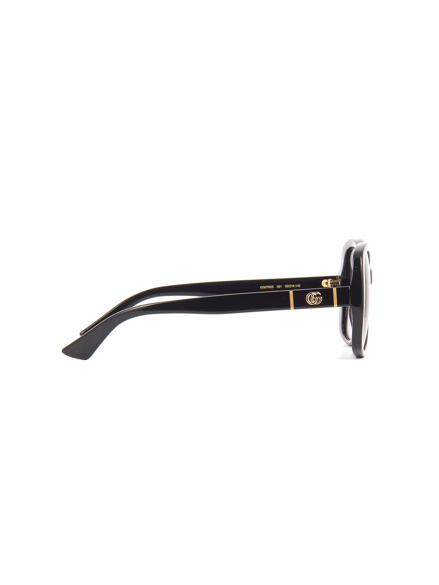 Gucci Gg0762S 001 BLACK BLACK GREY 